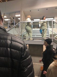 Me On Chicago Med staircase